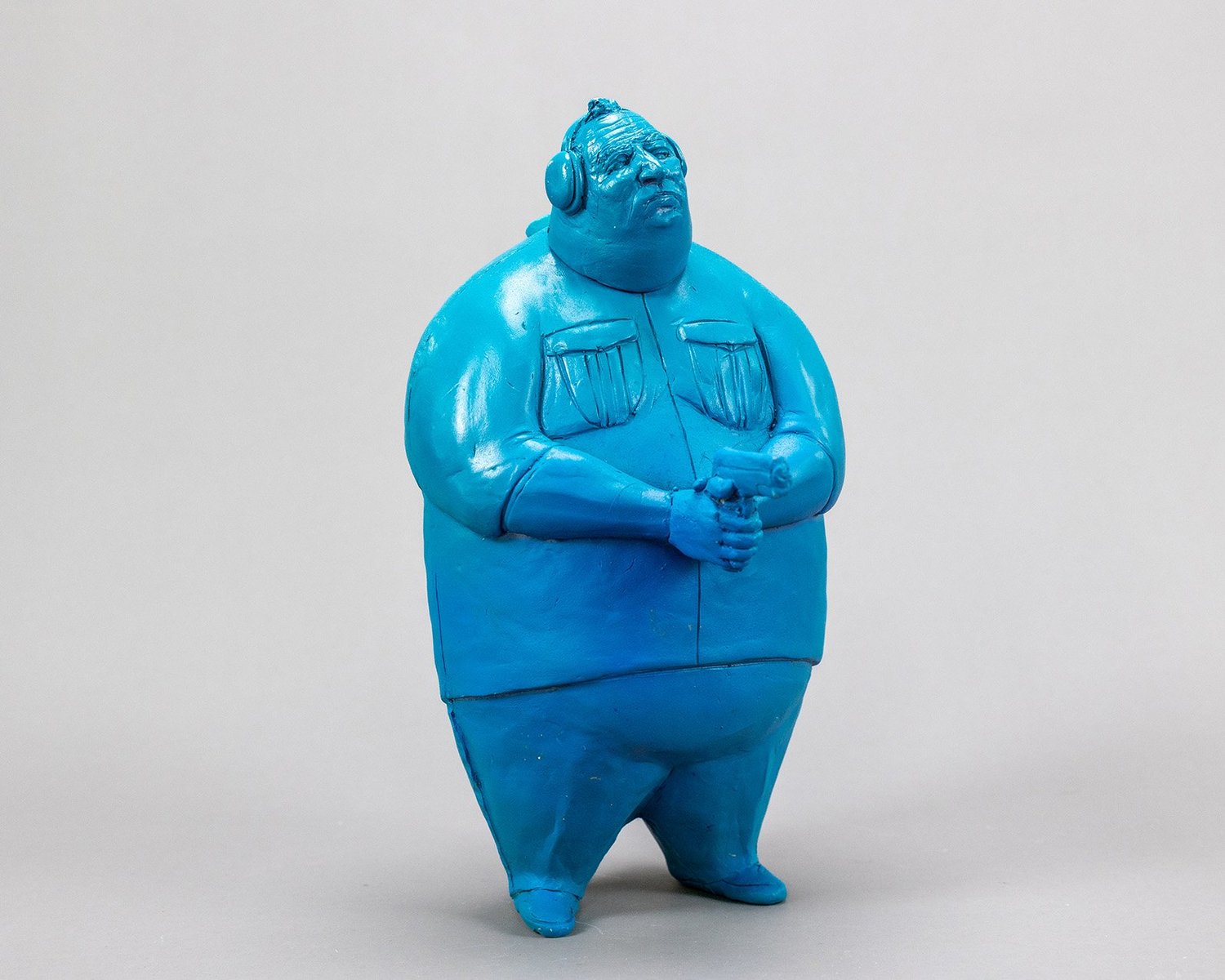 Mr. America, sculpture by Charlie McGrady, view 6