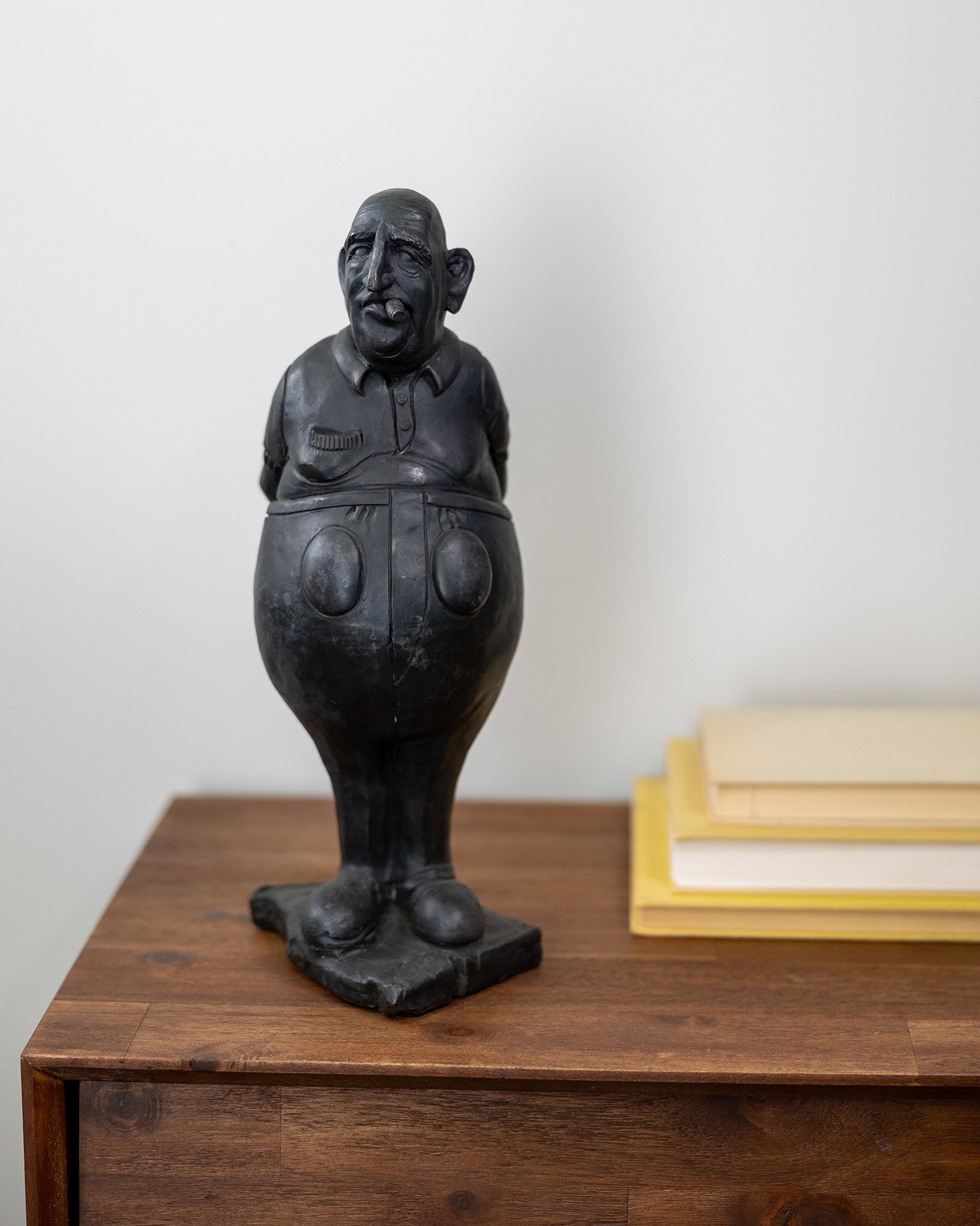 Country Club Guy, sculpture by Charlie McGrady, view 3