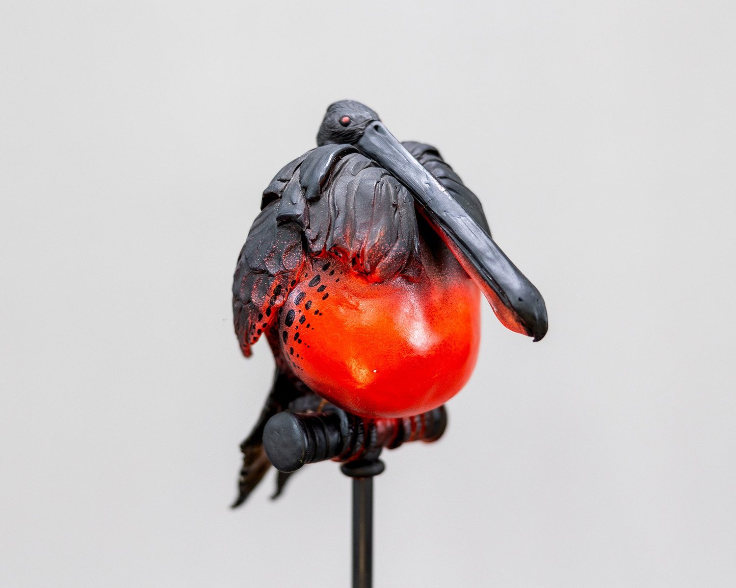 Frigate Bird, sculpture by Charlie McGrady, view 5