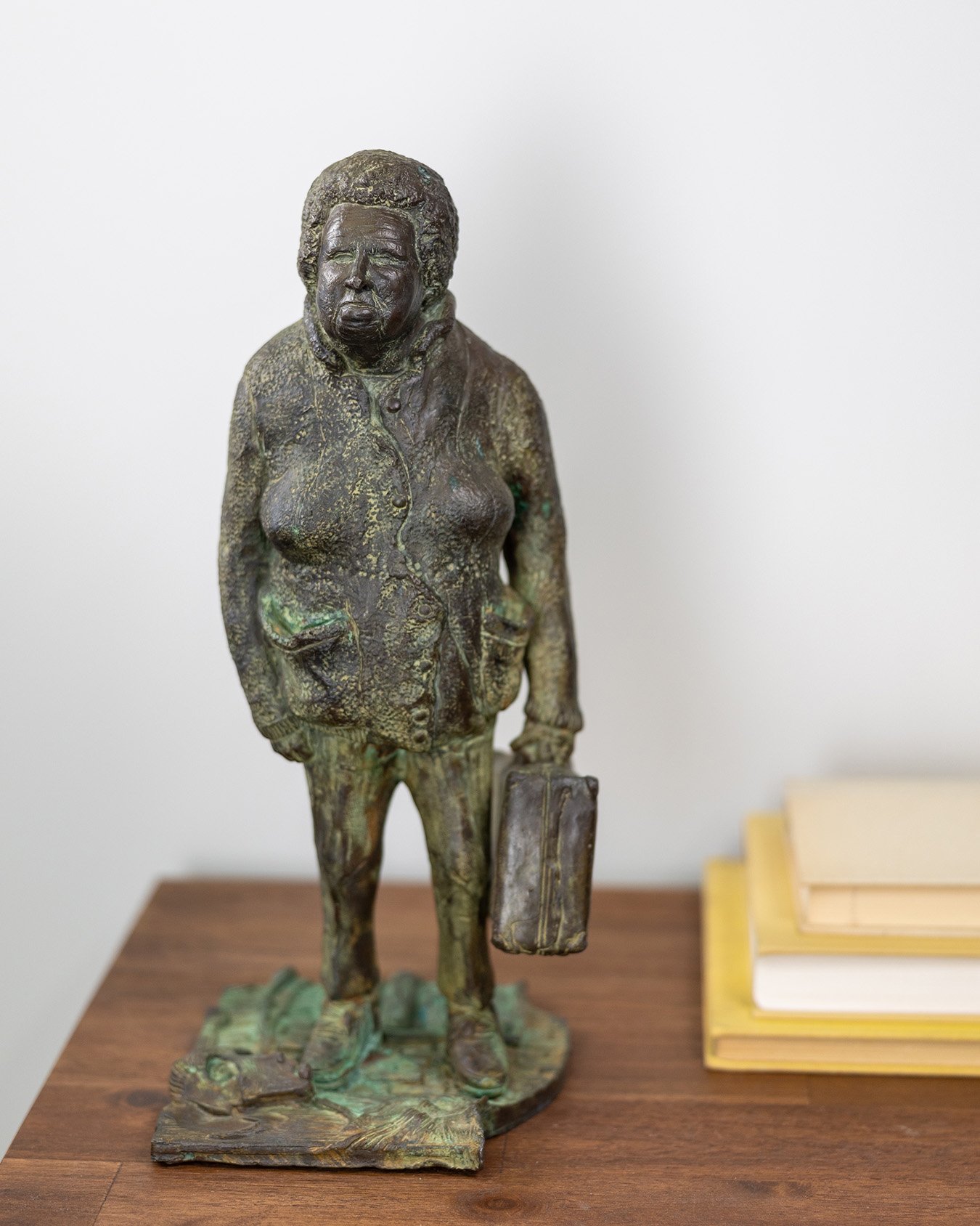 Going Somewhere, sculpture by Charlie McGrady, view 3