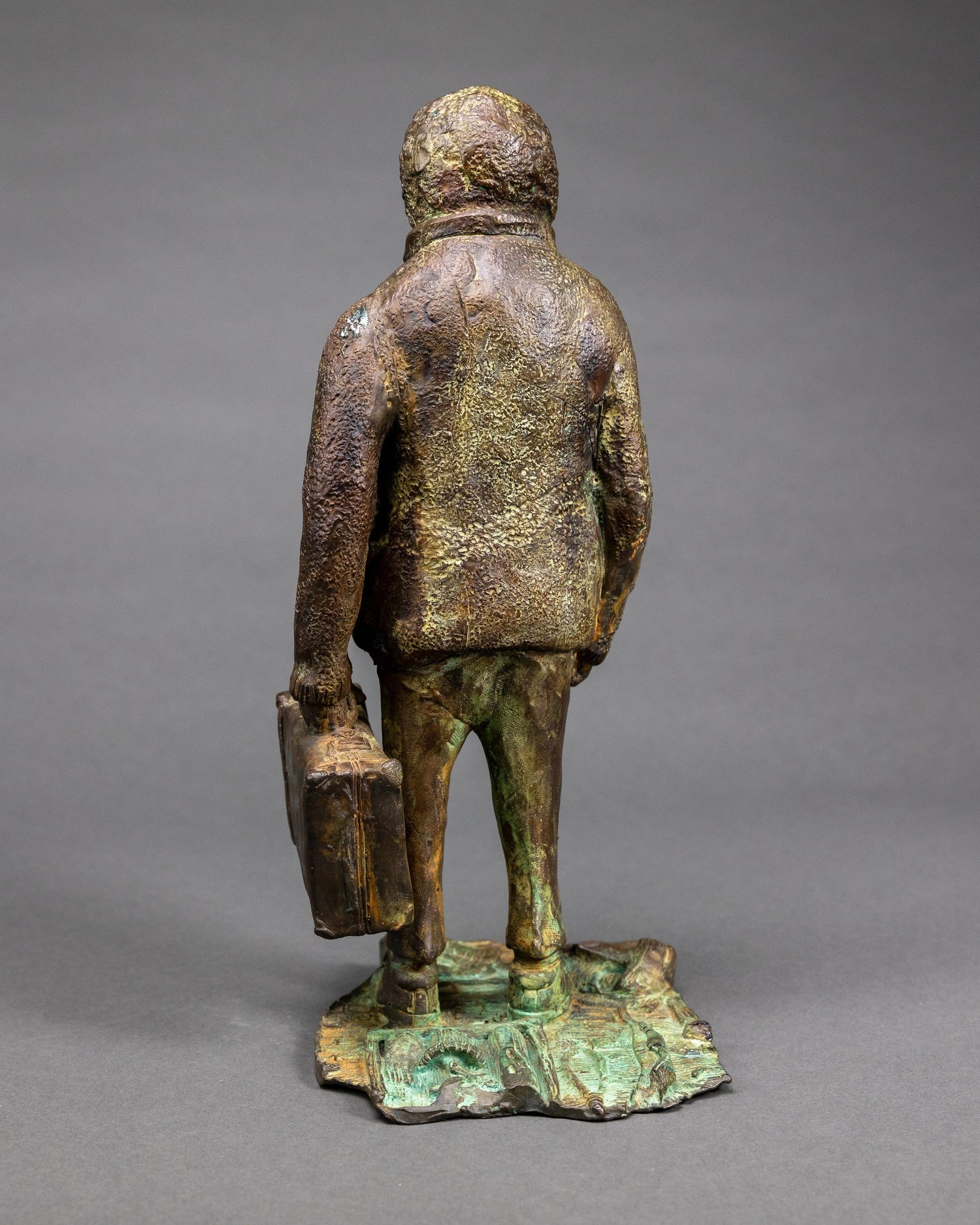 Going Somewhere, sculpture by Charlie McGrady, view 4
