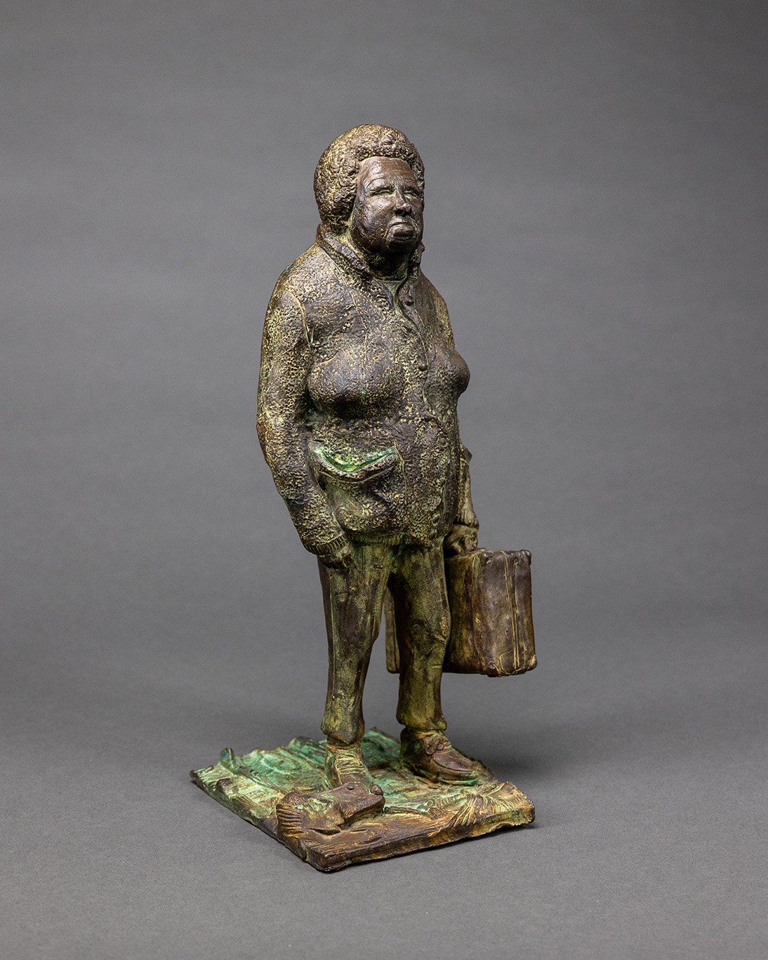 Going Somewhere, sculpture by Charlie McGrady, view 5