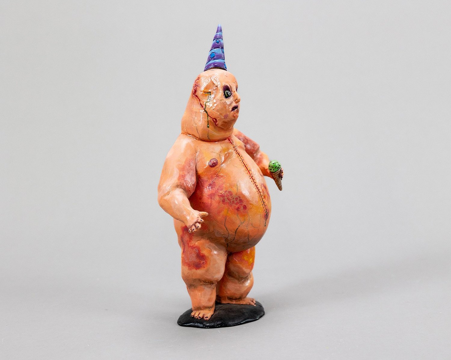 Mutant Hillbilly, sculpture by Charlie McGrady, view 2
