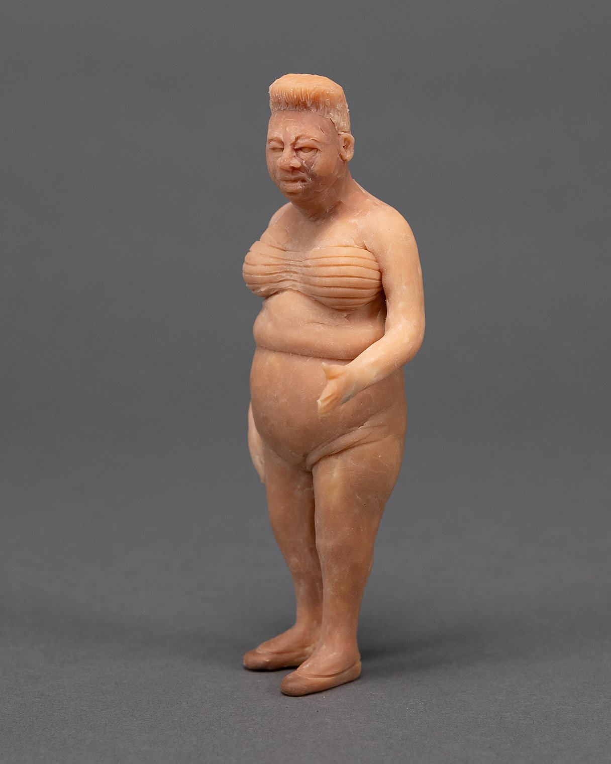 Swimsuit, sculpture by Charlie McGrady, view 3