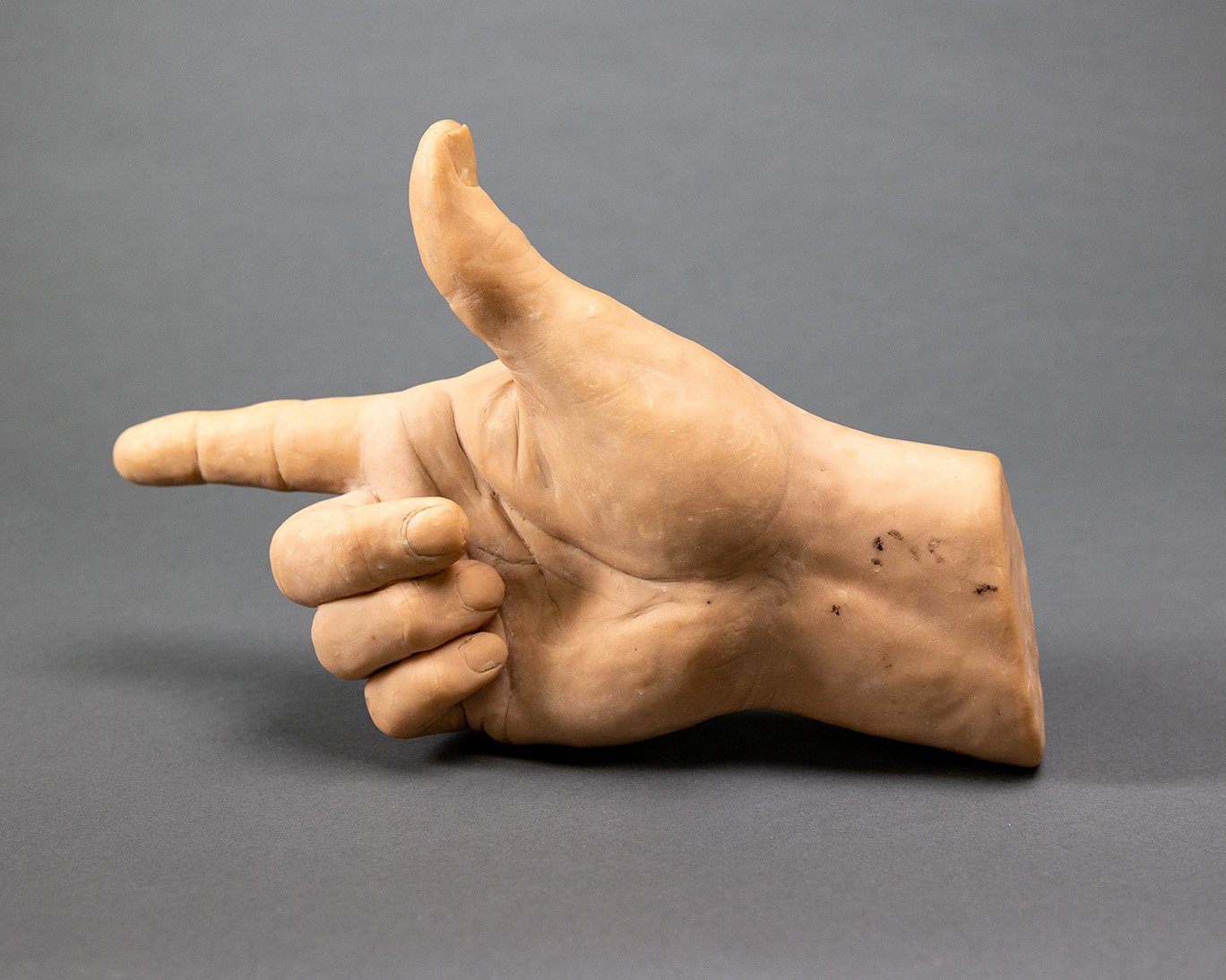 You Dunnit, sculpture by Charlie McGrady, view 3