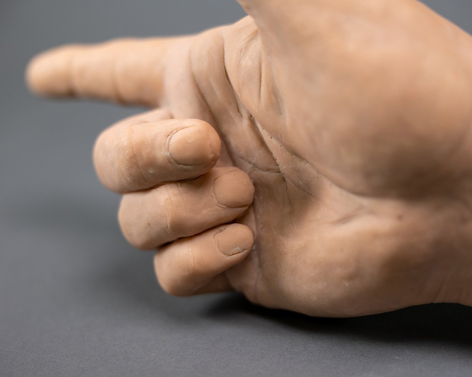 You Dunnit, sculpture by Charlie McGrady, view 4