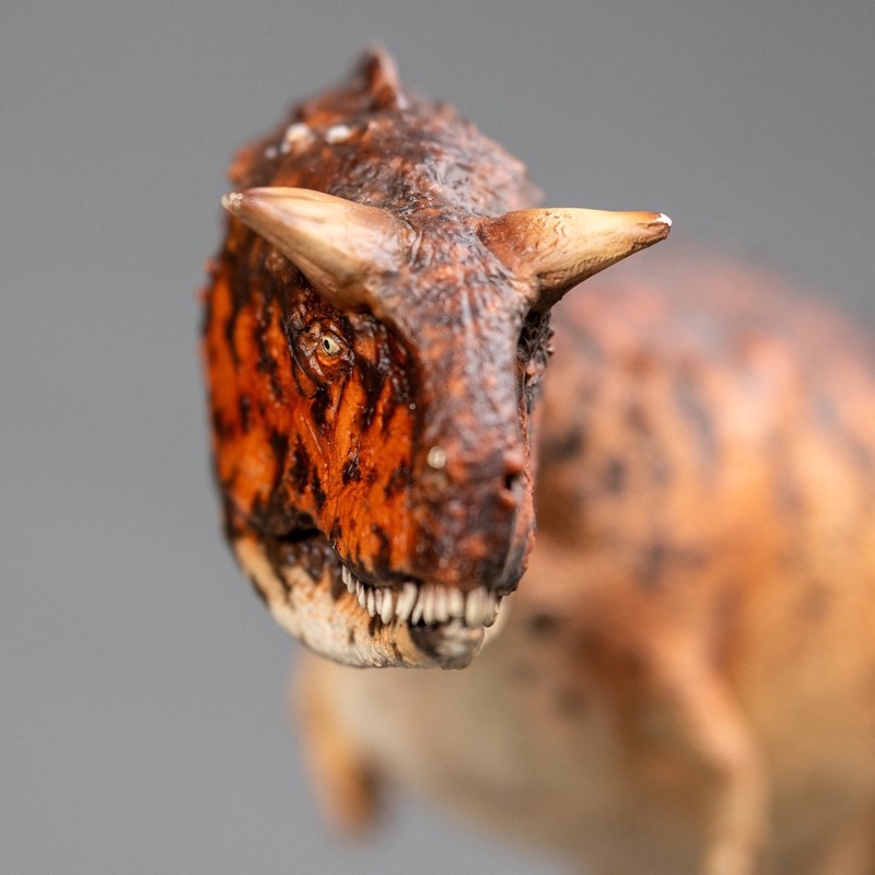 Carnotaurus, sculpture by Charlie McGrady