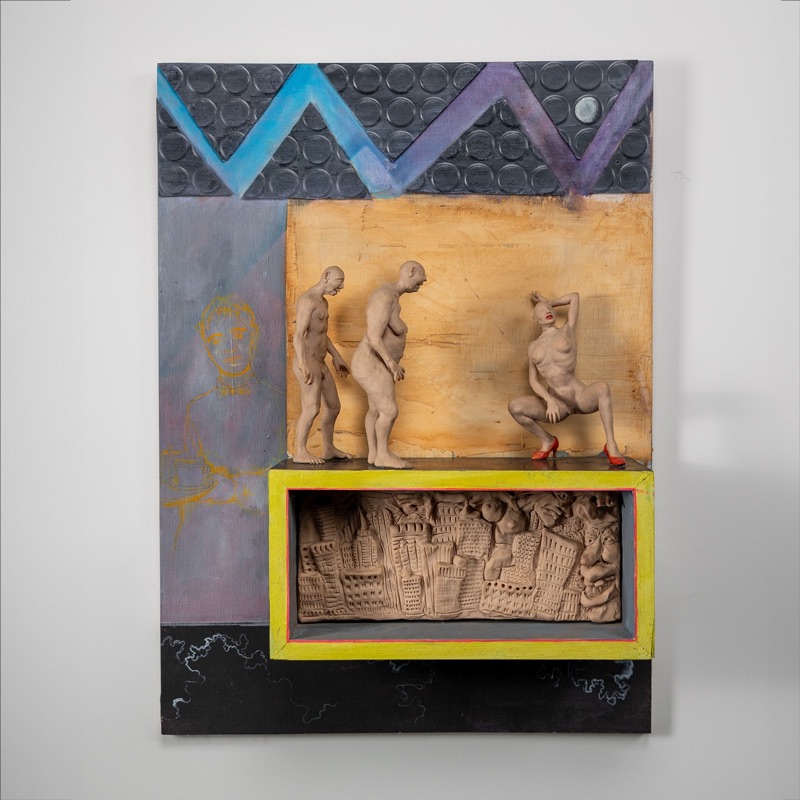 City Trio, sculpture by Charlie McGrady