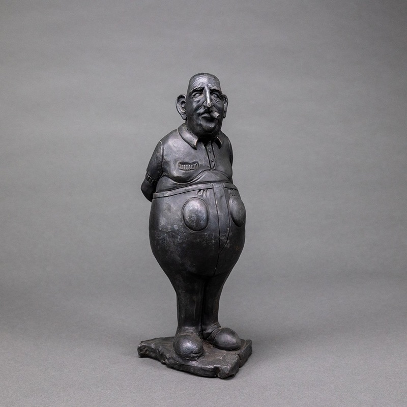 Country Club Guy, sculpture by Charlie McGrady