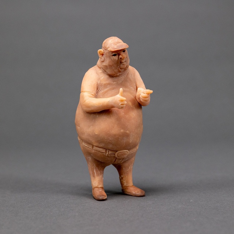 Finger Guns, sculpture by Charlie McGrady