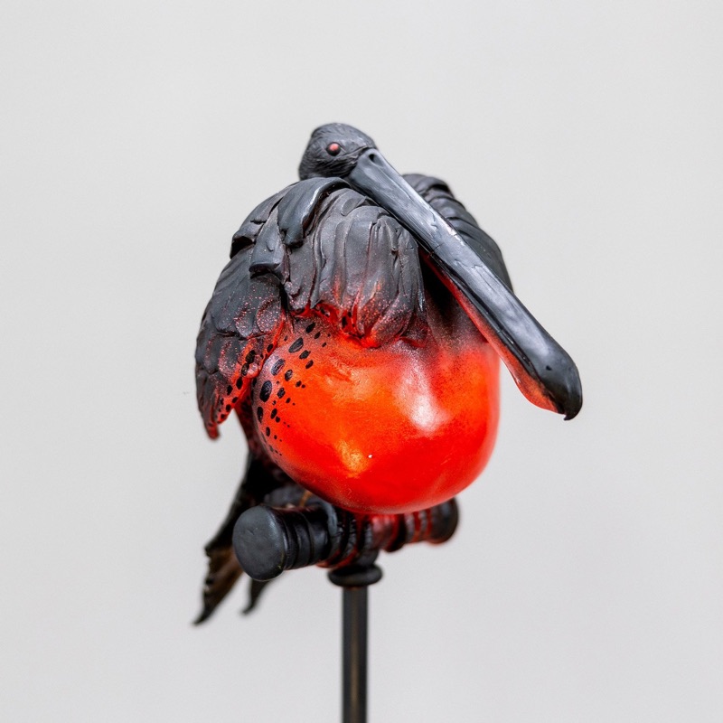 Frigate Bird, sculpture by Charlie McGrady