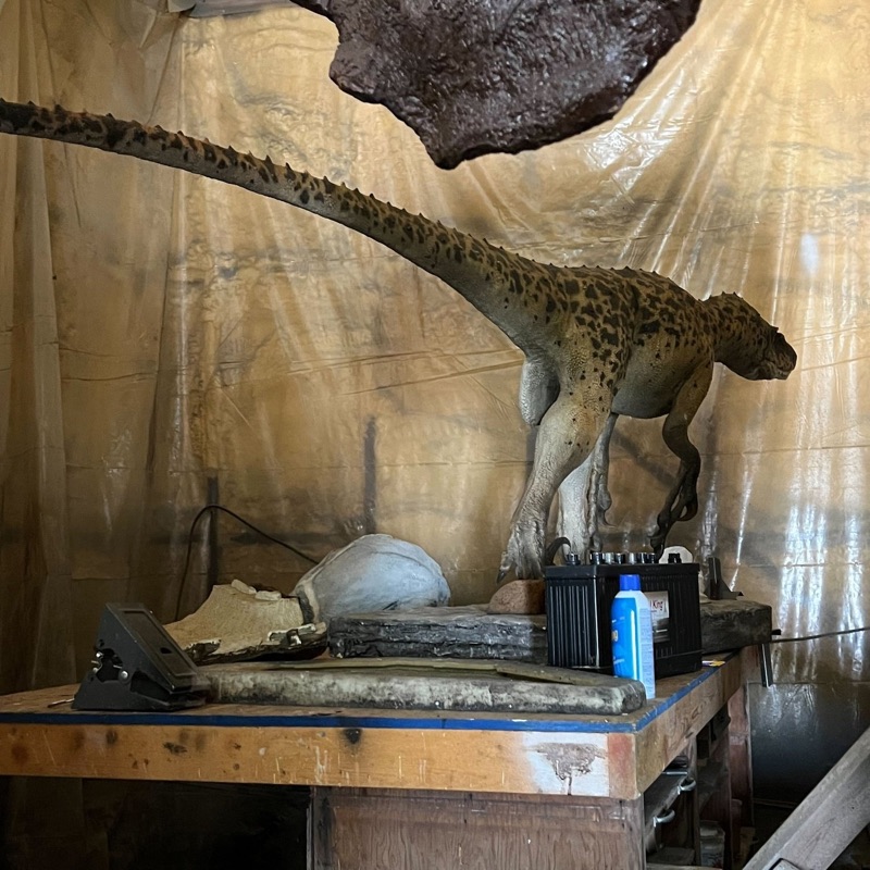 Velociraptor (Full-Scale), sculpture by Charlie McGrady