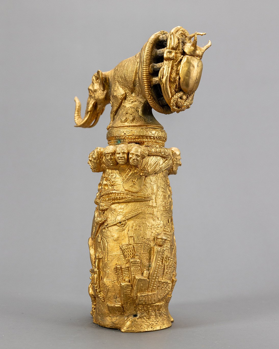 Treasures of America I, sculpture by Charlie McGrady, view 7